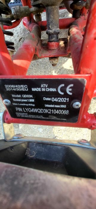 Vand mini Quad 49Cc