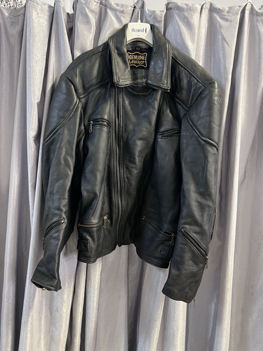 Geaca moto piele Scorp marimea 52