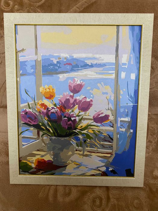 Tablou pictat (pe panza de bumbac)