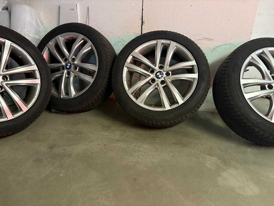 BMW 520 Jante Originale și Anvelope Iarnă Good Year 245/45 R18 H 2018