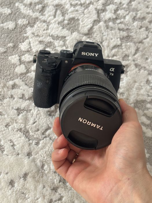 Фотоопарат Sony A7III+Tamron 28-75 2.8 (можно отдельно)