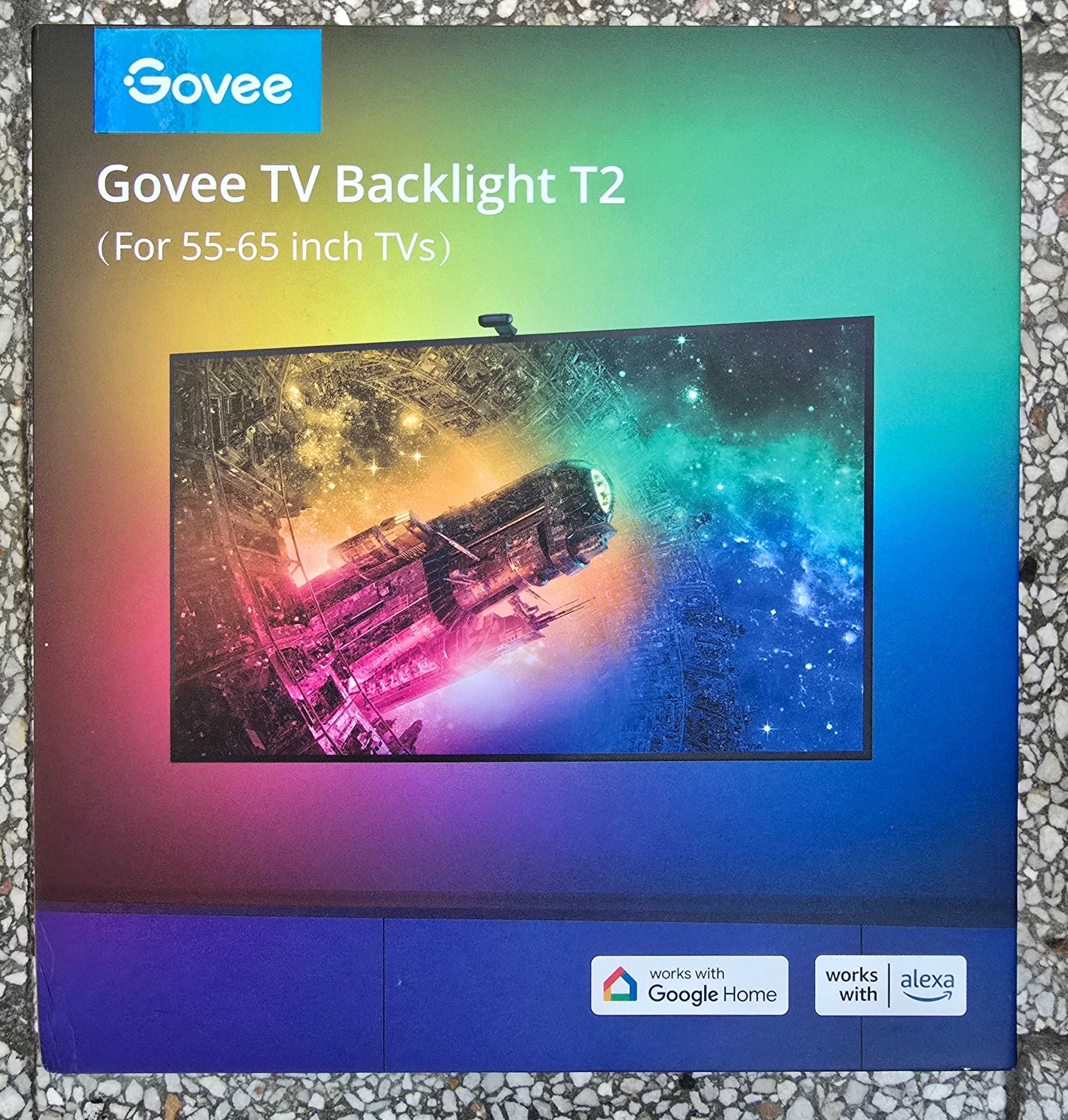 Govee - DreamView T2 DUAL TV 55-65" SMART LED подсветка RGBIC Wi-Fi