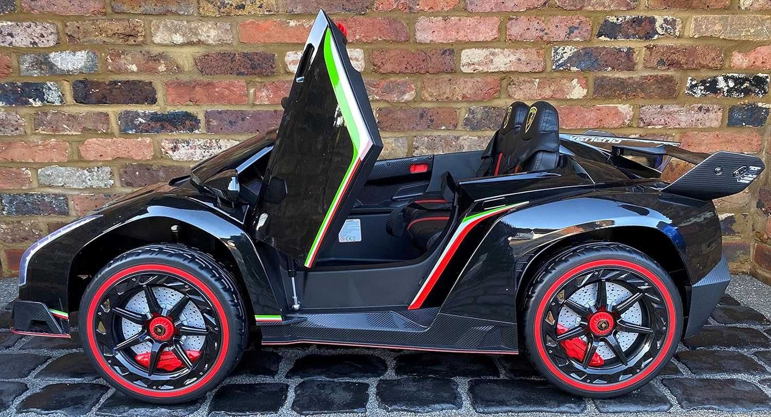 Лицензирана Aкумулаторна Kола Lamborghini Veneno, 180W, 2x12V