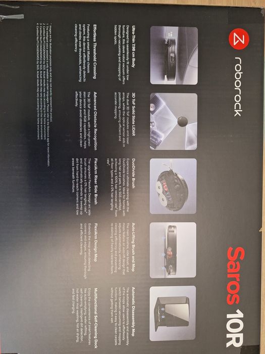 Aspirator robot Roborock  Ultra Saros 10R – Nou, Sigilat!