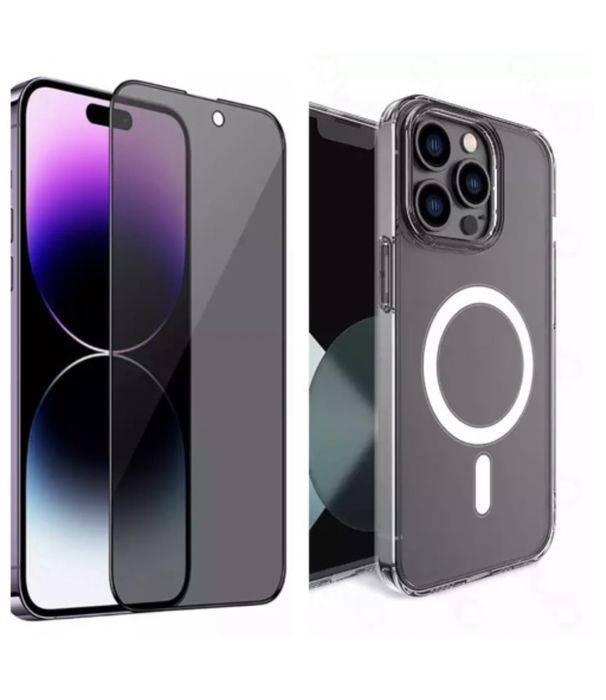 Iphone 14/15/16E/17 PLUS PRO MAX AIR Husa Cercle si Folie Sticla Curba
