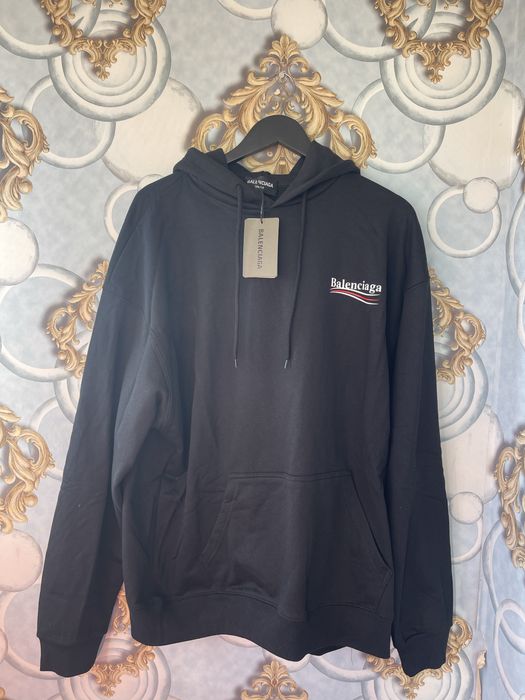 Hanorac Balenciaga Campaign Black