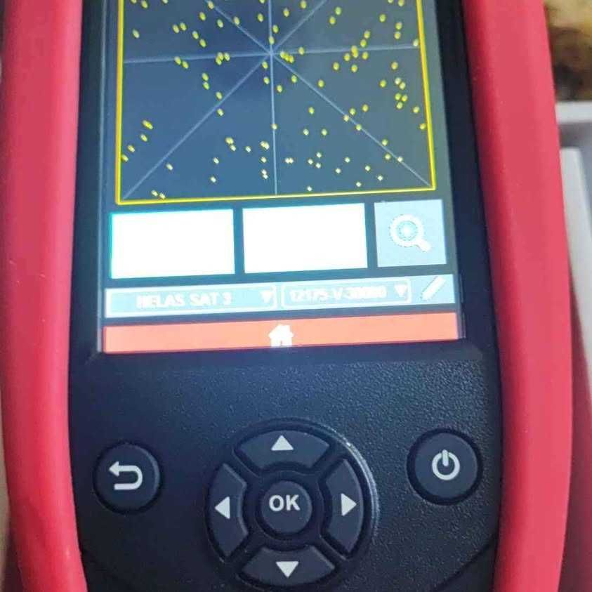Aparat reglat antene satelit profesionist