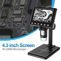 Microscop video ecran LCD 11cm HD
