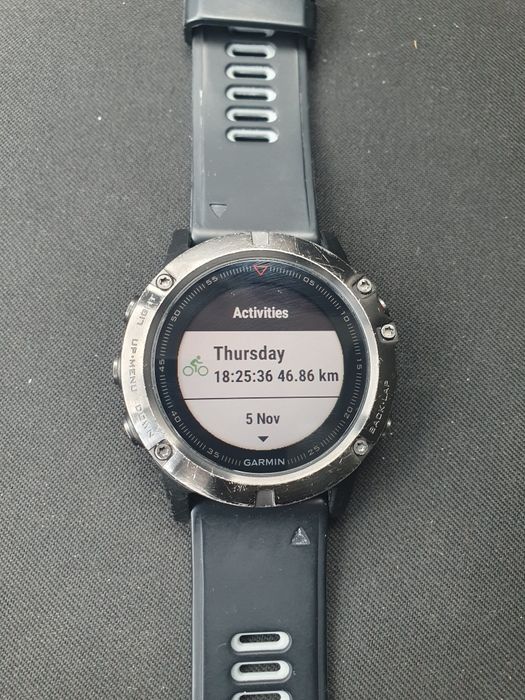 Часовник Garmin Fenix 5x 51 мм Sapphire Crystal