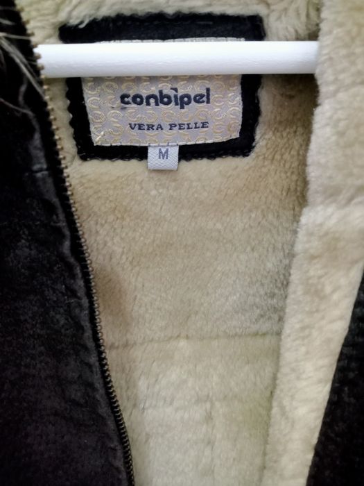 geaca piele cu blana