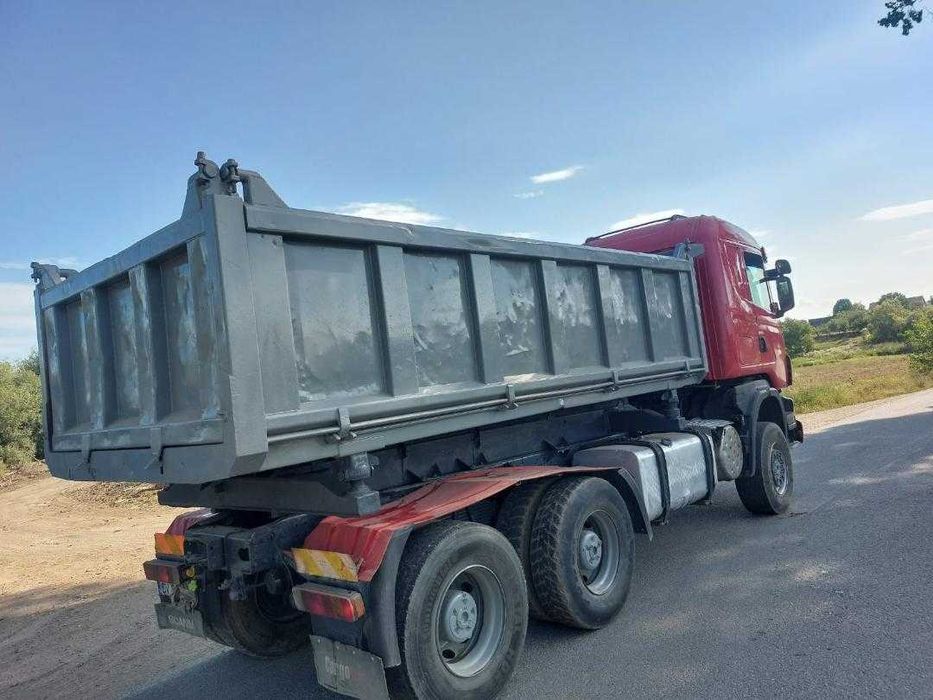 Scania R420 basculabil 6x6