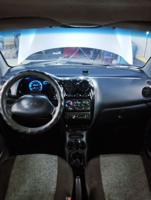 Матиз Серебиристий цвет 2008 йили рули гидравлика килинган холати зур