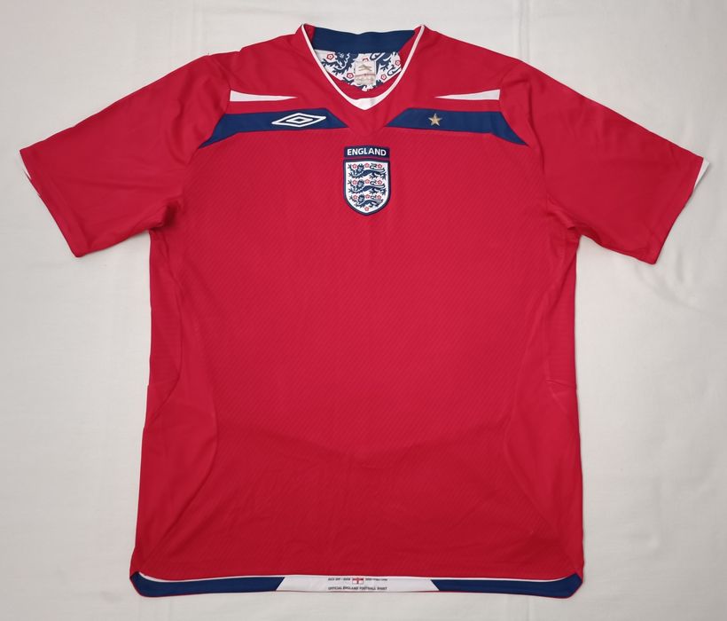 Umbro England 2008/10 Away Jersey оригинална тениска XL Умбро Англия