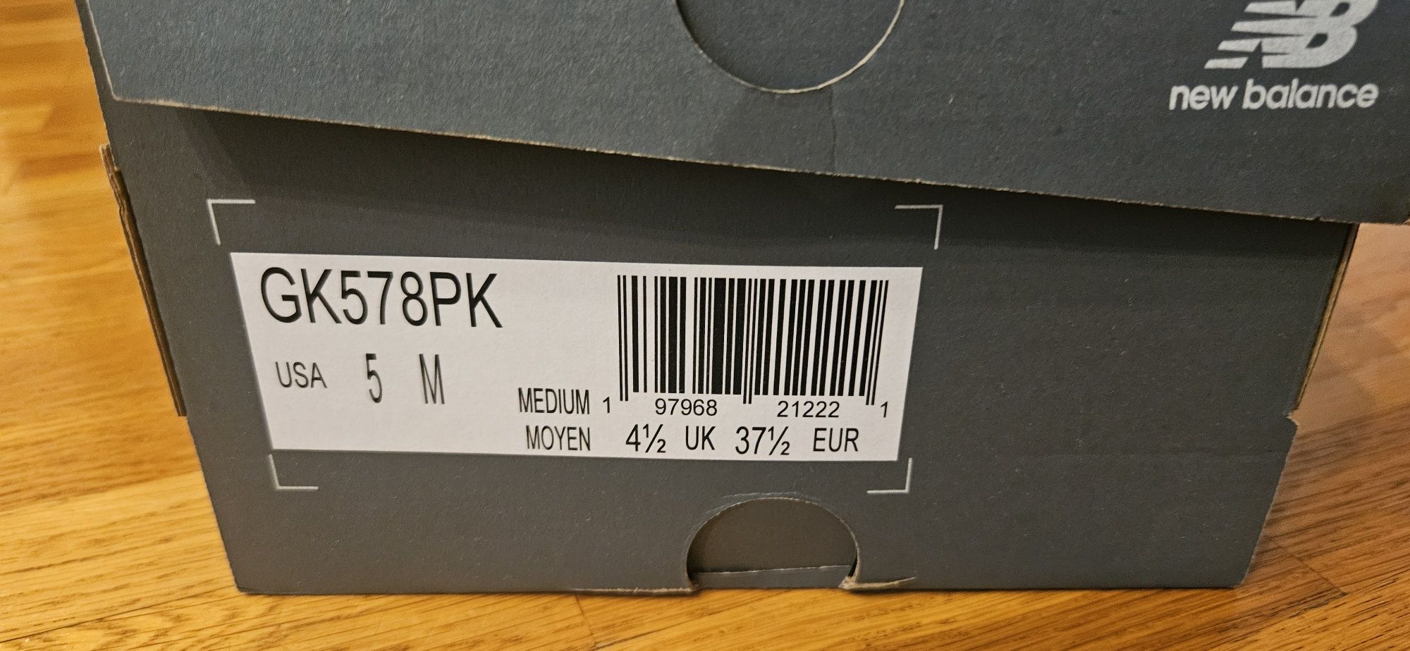 New balance, Номер 37.5