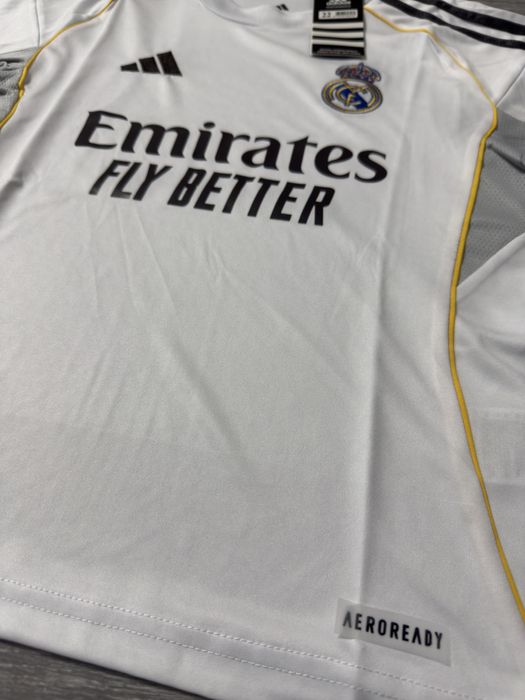 Echipament de fotbal copii , tricou + pantaloni , Real Madrid 25/26