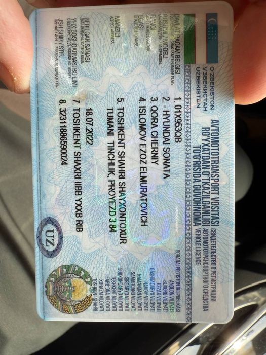 HYUNDAI SANATA Sotiladi  Narxi kelishamiz