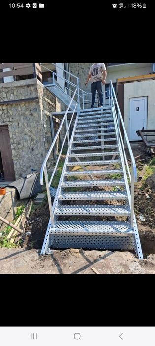 Scară zincate la comanda în toată tara oferim și montaj