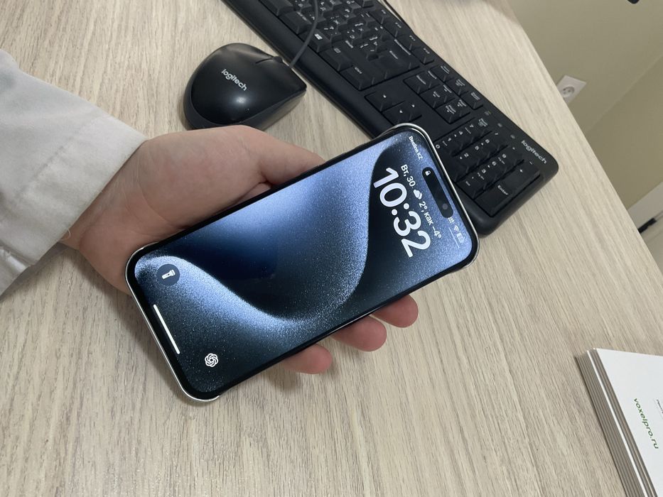 Iphone 15 pro max полный комплект +подарок Apple Watch 7