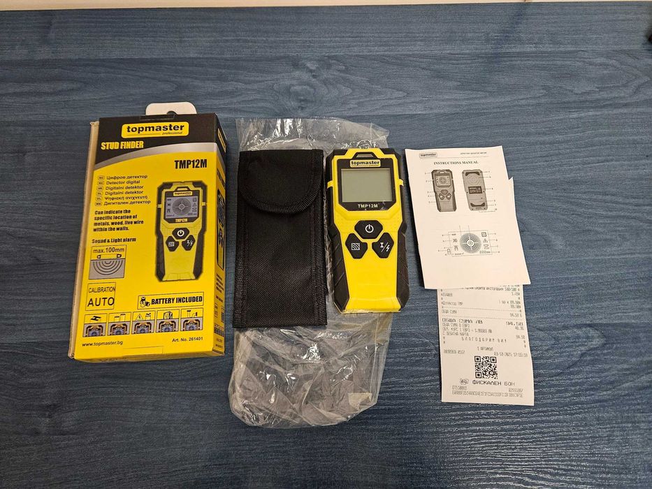 Дигитален детектор Topmaster TMP12M - Като Нов! Гаранция