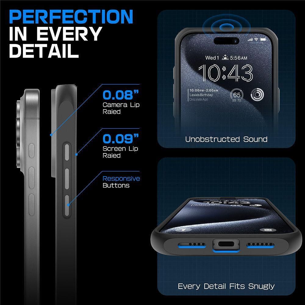 Кейс supcase ub mag magsafe за iphone 16 pro max - сив