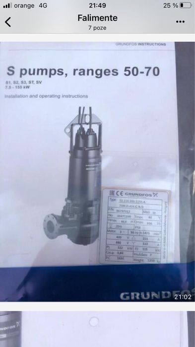 Pompe  centrale diferite Tipuri