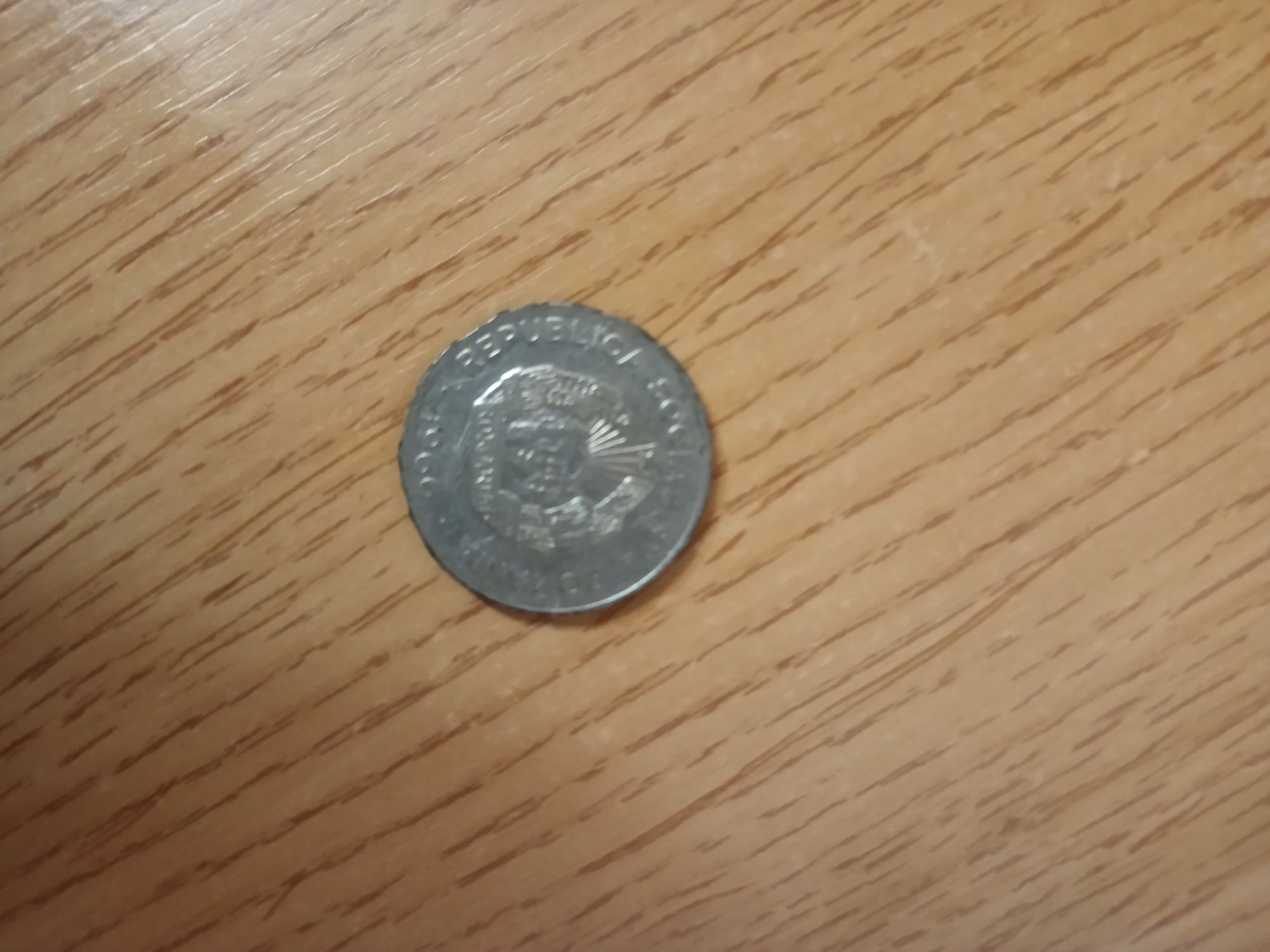 Moneda 25 bani din anul 1966