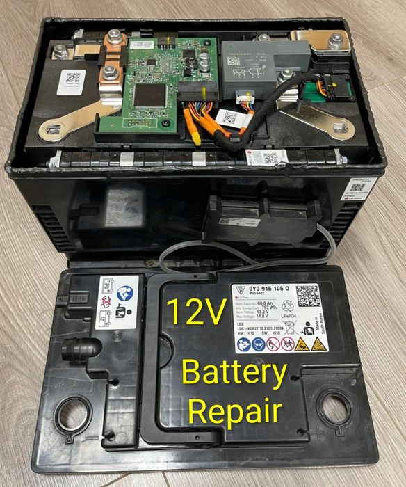 SRS + 48V & 12V Hybrid Battery crash data reset