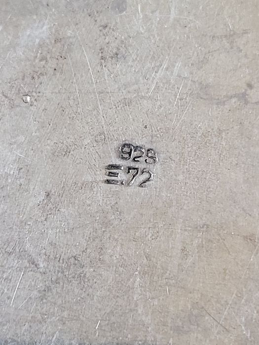 Антикварна сребърна каничка