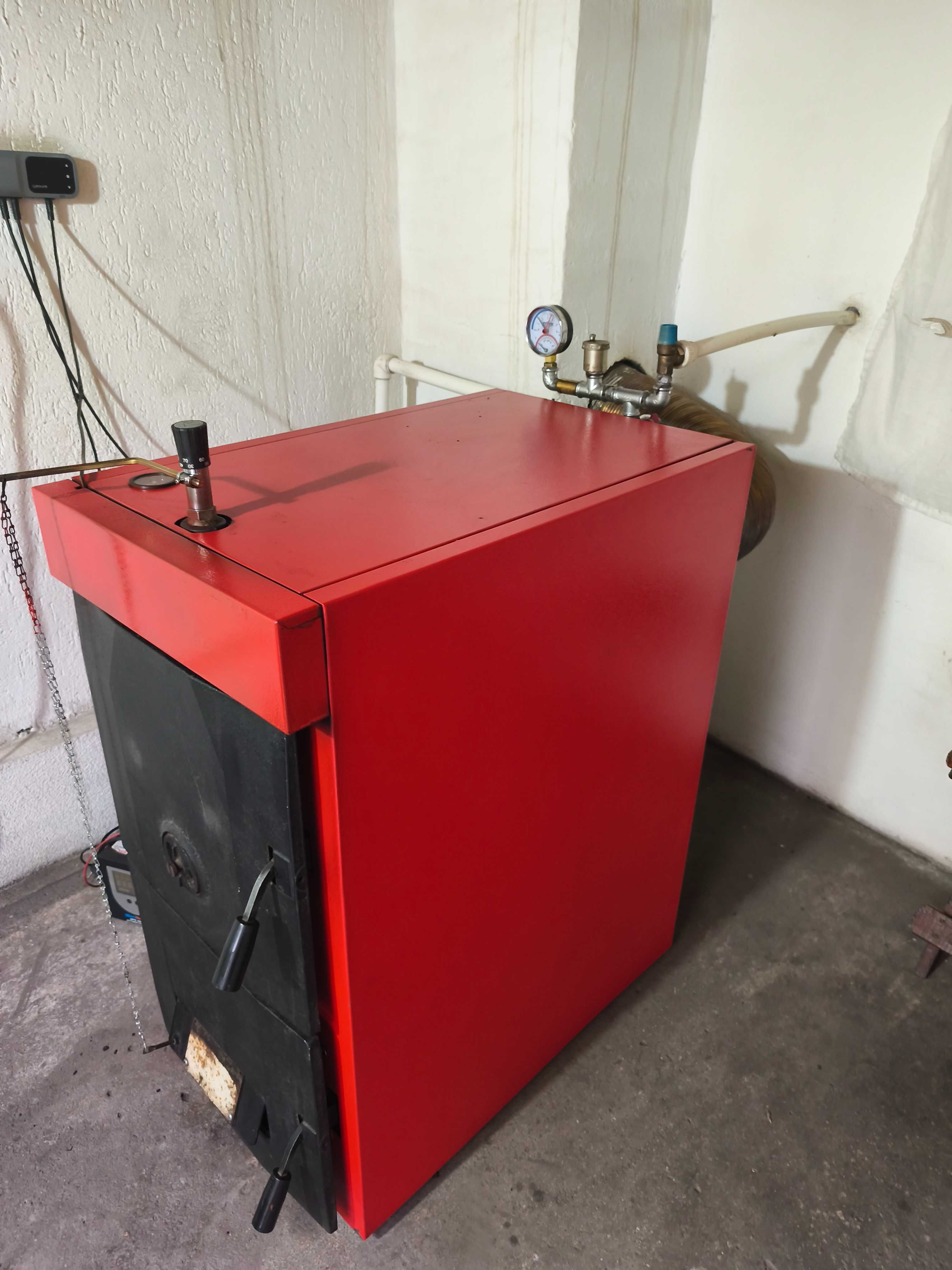 Centrala pe lemn și cărbune Dunatech 38 kw