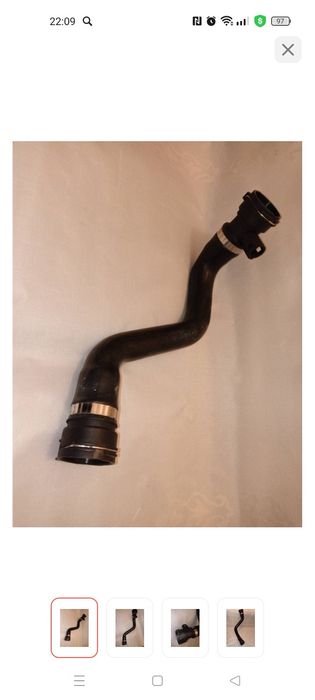 ВМ патрубок системы охлаждения