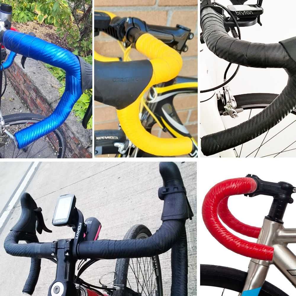 MOTSUV ghidolina banda pentru ghidon de bicicletă carbon dopuri