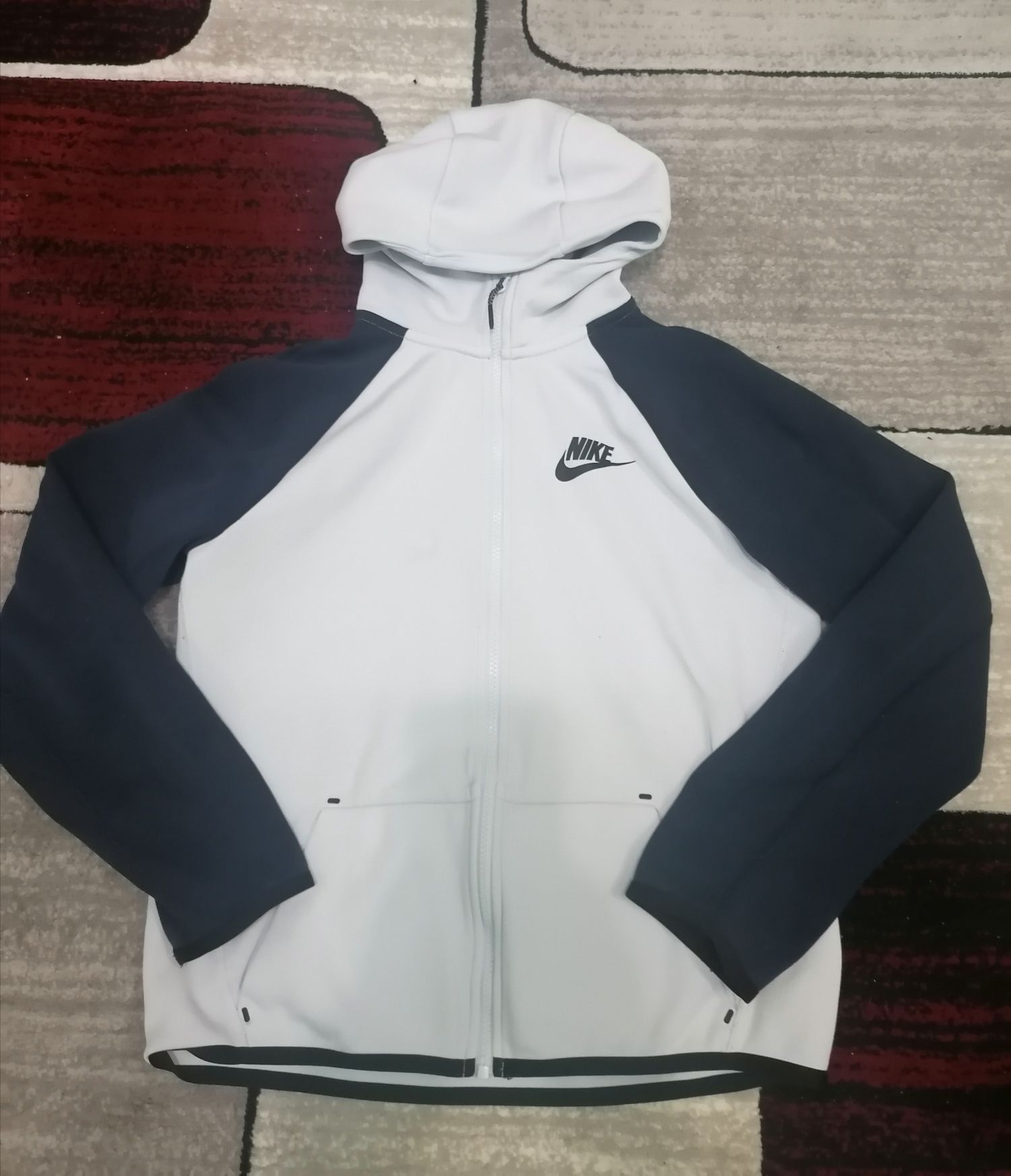 Hanorac Nike B NSW TCH FLC FZ Essentials pentru copii și adolescenți