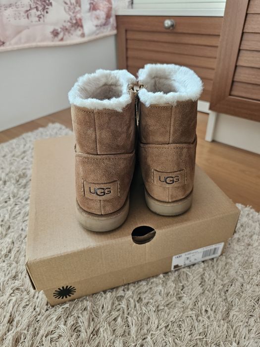 Ugg дамски зимни боти камел