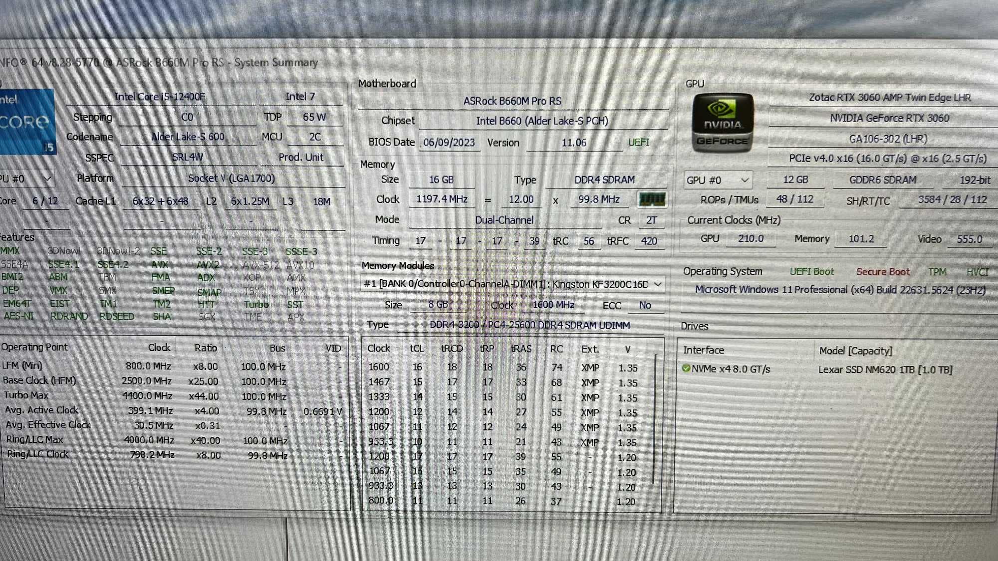 компютър за игри RTX 3060