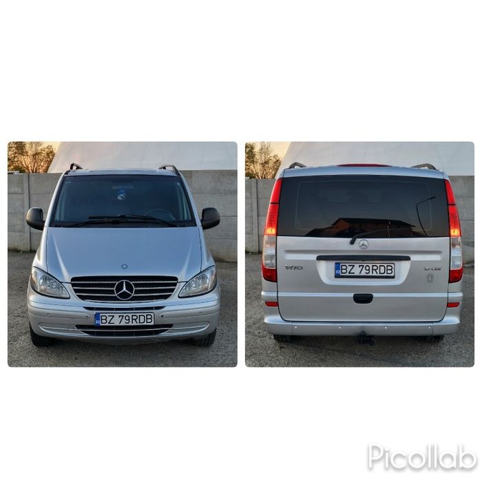 Mercedes Vito 115 Cdi 2006/6 locuri/Mixta/Automat