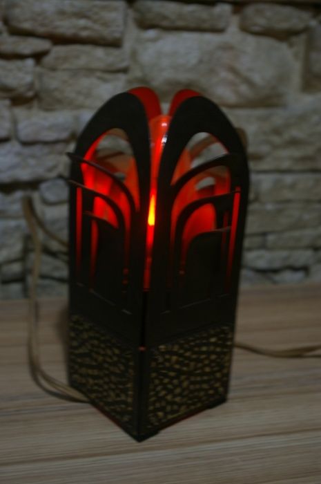 Vand lampa ART DECO cu bec decorativ -dedosebita