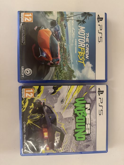 Игры на PS 5 Motorfest & NFS unbound