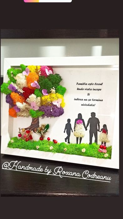 Tablouri decorate cu licheni!