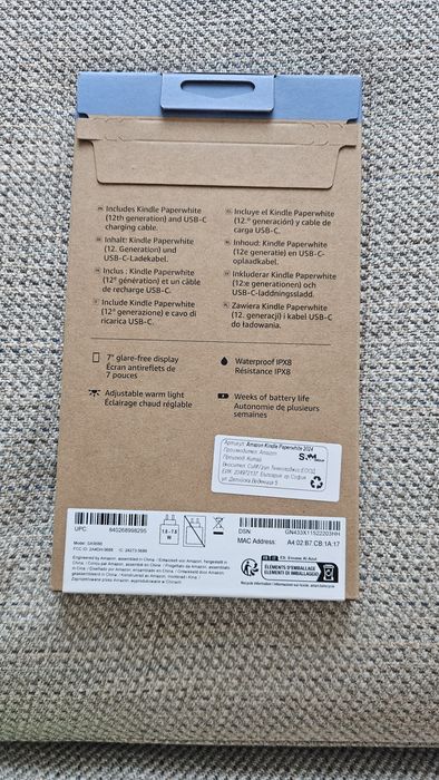 Kindle paperwhite 12th Generation