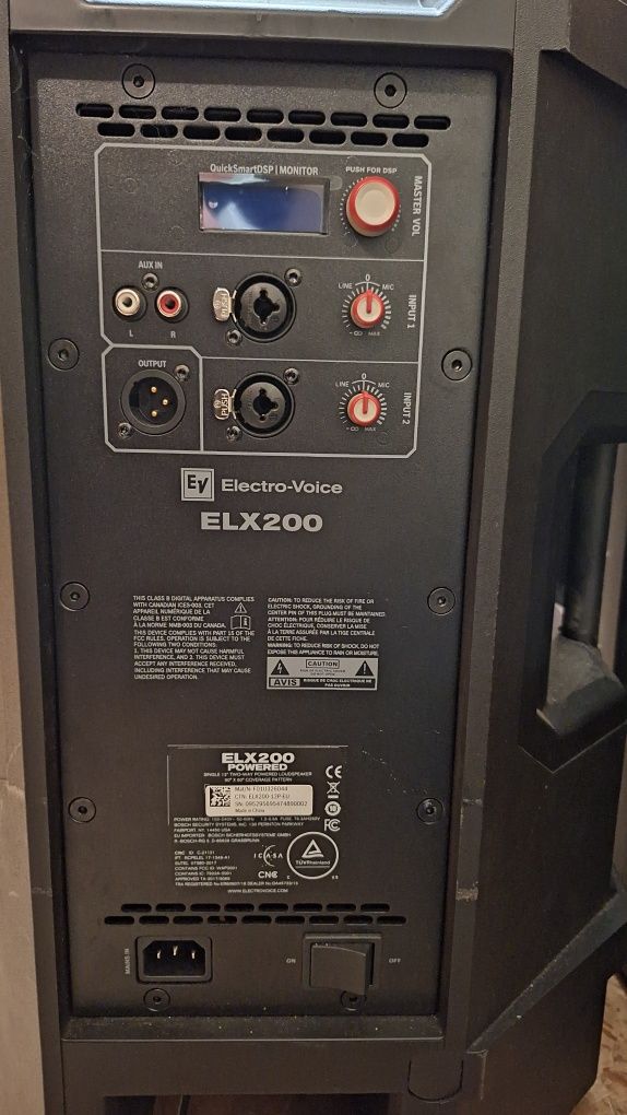 Vand 2 boxe active Electro Voice ELX 200 12P