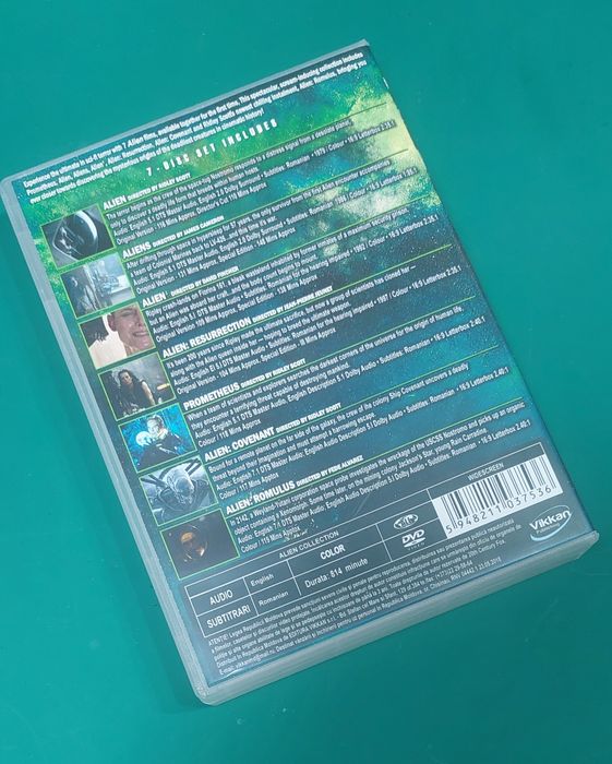 Alien collection - 7 DVD -subtitrare romana