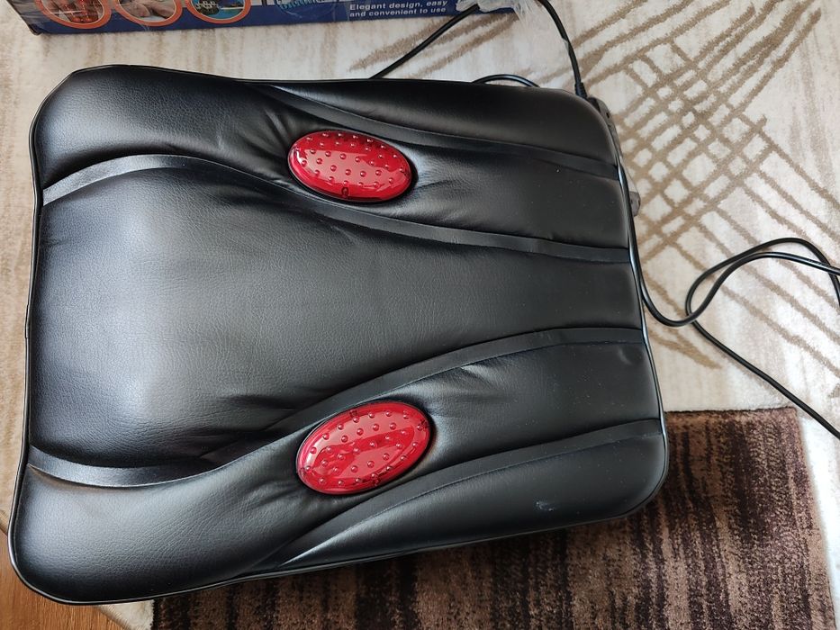 Pernă de masaj cu infraroșu ModelHome Q-9009 – nouă, cu telecomandă