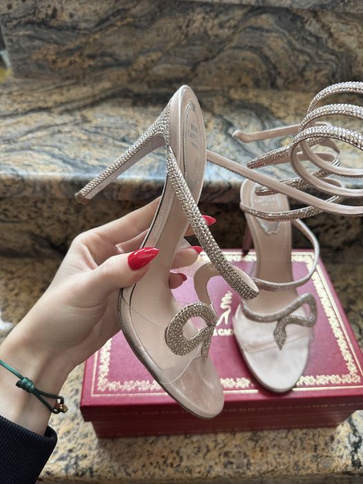 Сандалети на висок ток Rene Caovilia