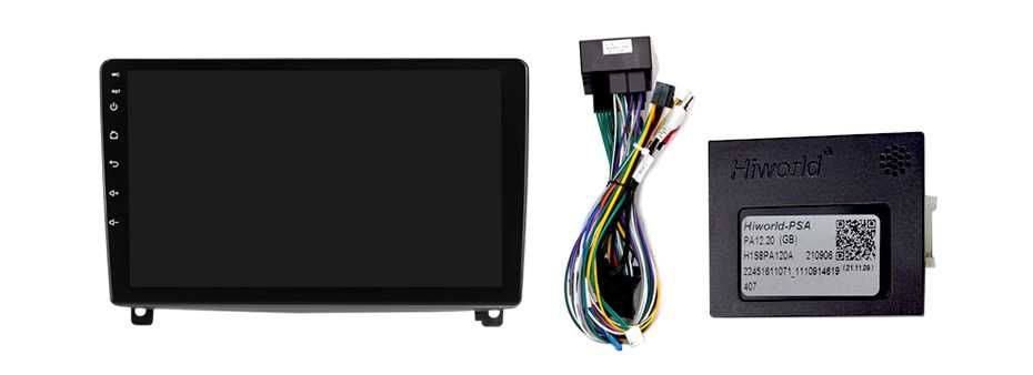 Navigatie Android 14 Peugeot 407 2004 - 2011 1/8 Gb CarPlay + CAMERA