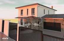 Teren cu casa in constructie, in Faget
