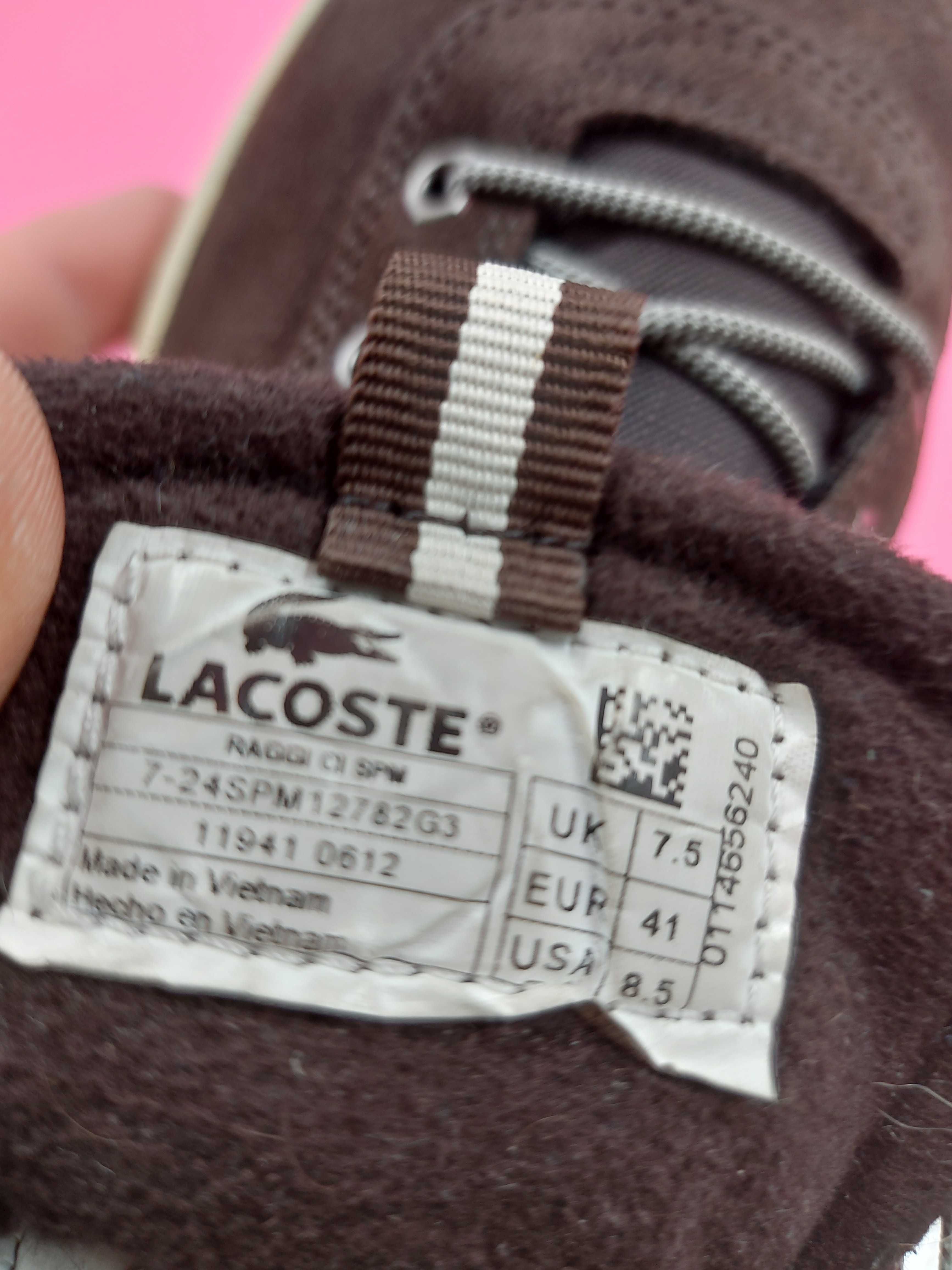 Lacoste номер 41 Оригинални мъжки кецове