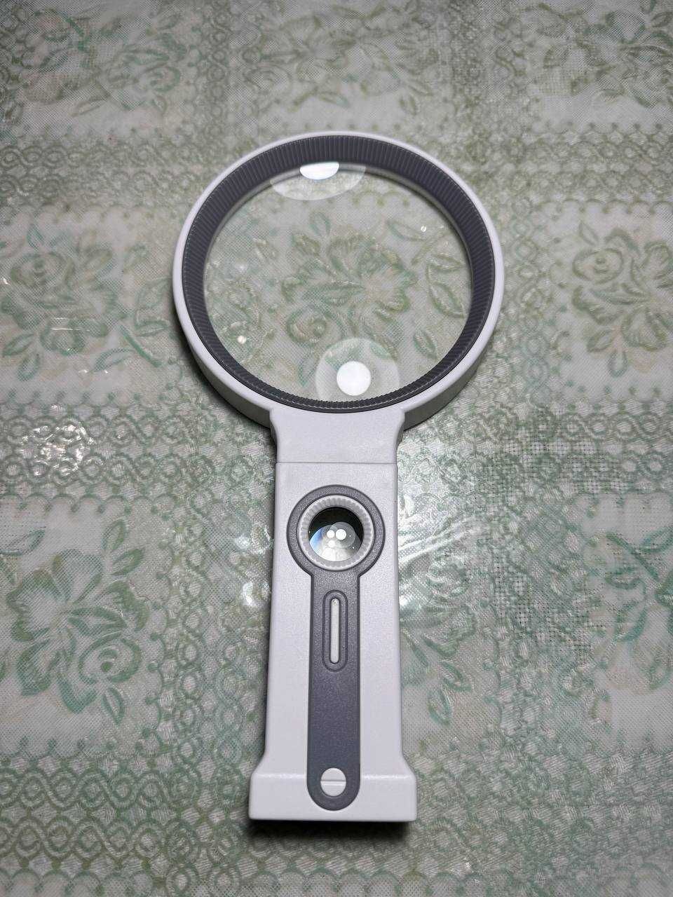 Лупа с подсветкой TH-7068B — 36 LED, 3.5X / 25X