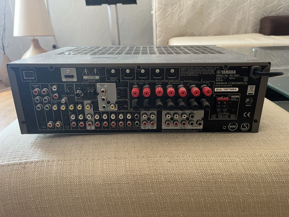 Тонколони Magnat 148 120 и AV Receiver Yamaha RX-V667