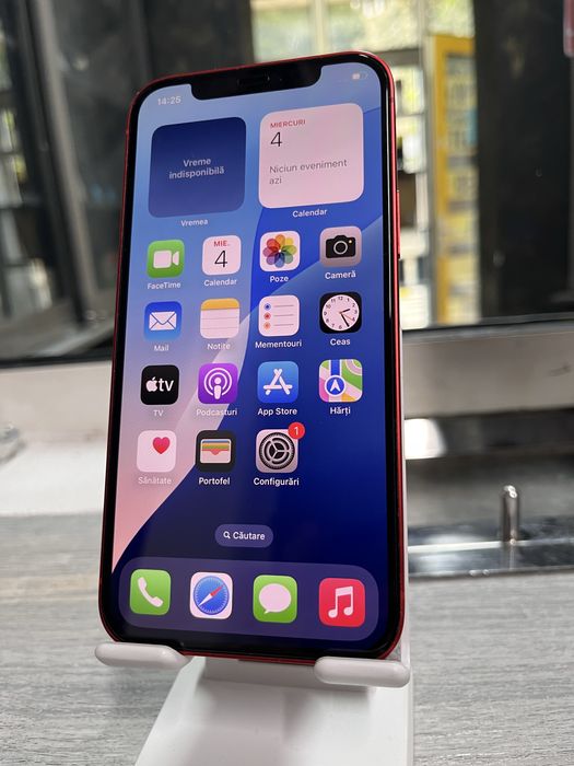 Telefon Iphone 12 Red 64Gb .Ca nou