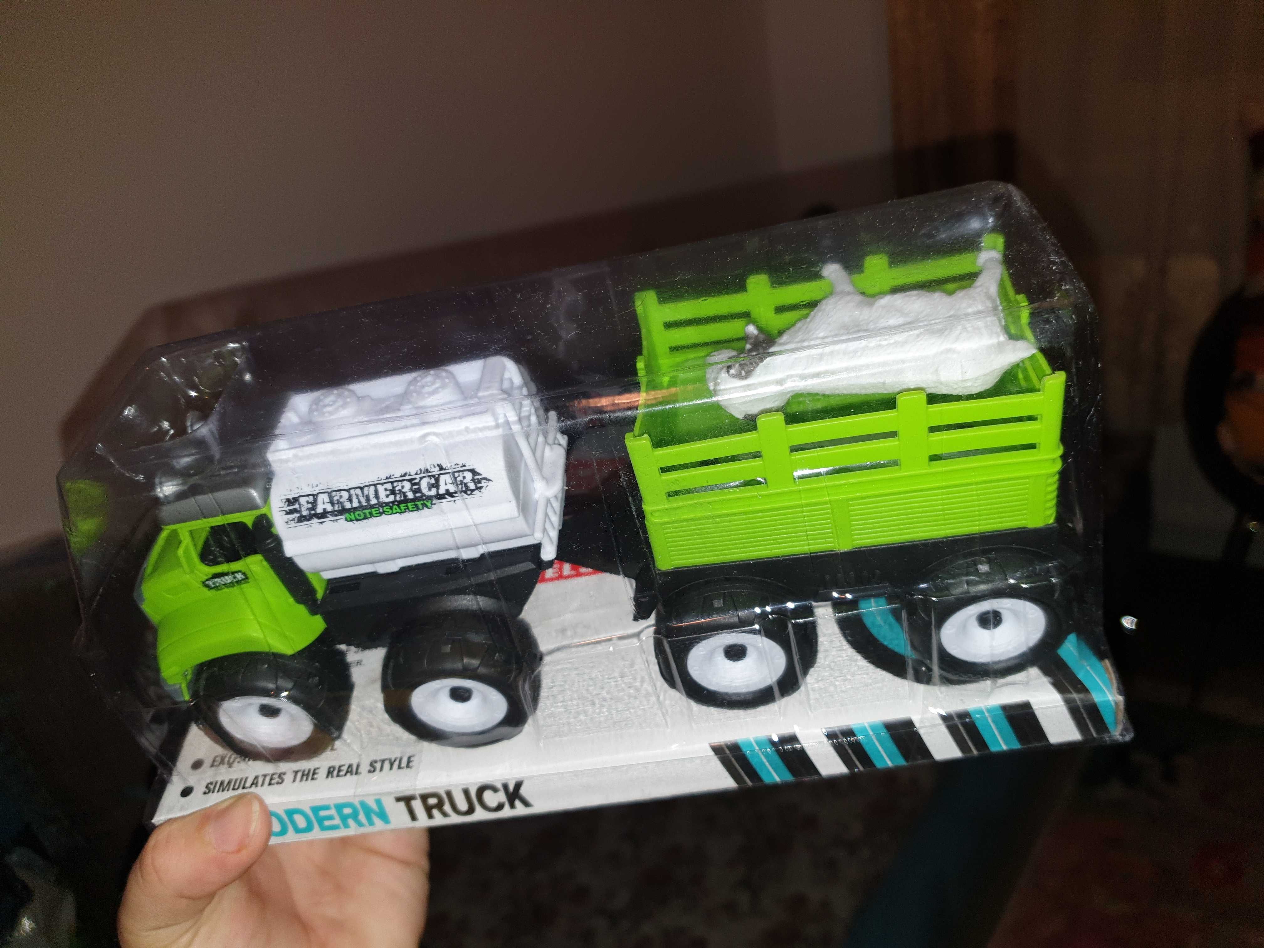 oferta tractor cu remorca si vacuta